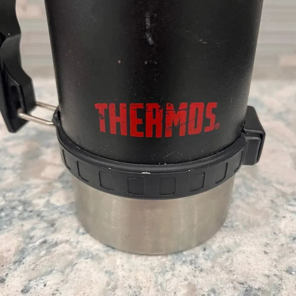 Thermos Brand 1 L/Qt Vacuum Insulated Stainless Steel Bottle With Handle